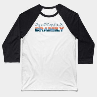 Bramily Mountains Baseball T-Shirt